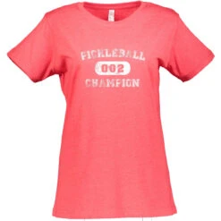 Champion Cotton T-Shirt - Women's -Pickleball Shop Champion W CTN RD 01095.1677284473