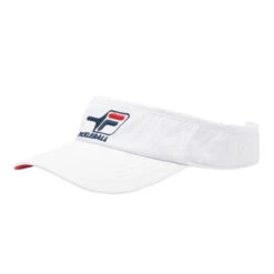 FILA Pickleball Logo Visor -Pickleball Shop FIL704 WH 2 1000 73802.1676314749