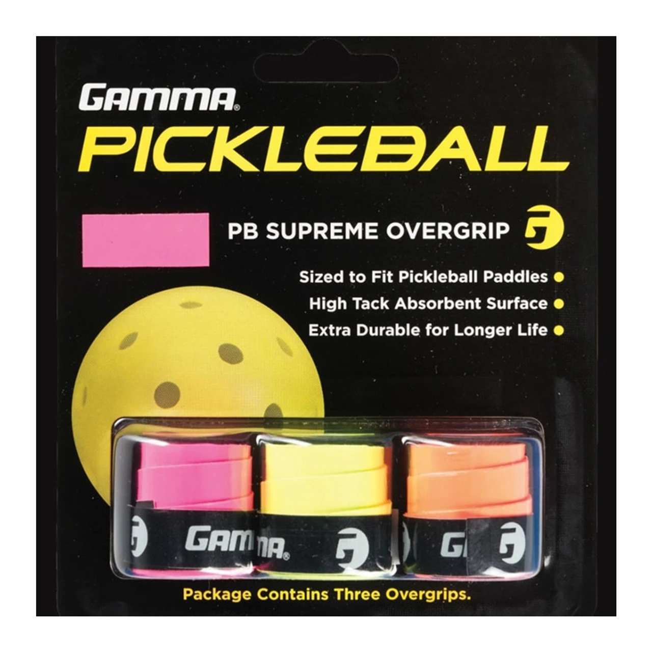 GAMMA Supreme Pickleball Overgrip 3 GAMMA Supreme Pickleball Overgrip - Image 3