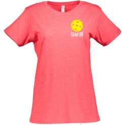Game On Cotton T-Shirt - Women's 15 Game On Cotton T-Shirt - Women's -Pickleball Shop GameOn W CTN RD 53540.1677088221