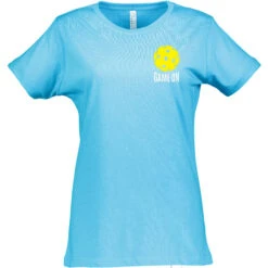 Game On Cotton T-Shirt - Women's 17 Game On Cotton T-Shirt - Women's -Pickleball Shop GameOn W CTN TU 22472.1677088220