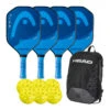 HEAD Extreme Pro 4 Paddle Bundle With Bag
