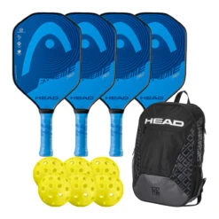 HEAD Extreme Pro 4 Paddle Bundle With Bag