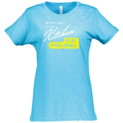 Stay Out Of The Kitchen Cotton T-Shirt - Women's -Pickleball Shop Kitchen W CTN TU 10420.1677037524
