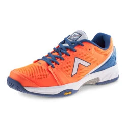 Tyrol Striker Pro V Court Shoe - Men's -Pickleball Shop Mens StrikerProV OrangeNavy 03 1000 76960.1671233312