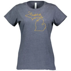 Michigan Cotton T-Shirt - Women's -Pickleball Shop Michigan W CTN NY 20439.1677685404