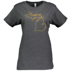 Michigan Cotton T-Shirt - Women's -Pickleball Shop Michigan W CTN SM 50468.1677685404