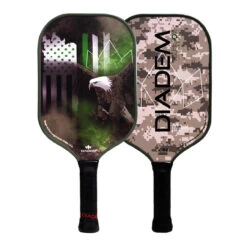 Diadem Warrior Edge First Responders Paddle Bundle -Pickleball Shop PBC Diadem First Responder Green FB 1000 29689.1675874059