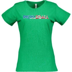 Pickleball USA Cotton T-Shirt - Women's -Pickleball Shop PBUSA W CTN GR 19956.1677284826