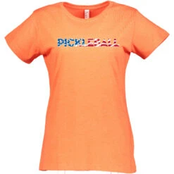 Pickleball USA Cotton T-Shirt - Women's -Pickleball Shop PBUSA W CTN OR 02996.1677284826