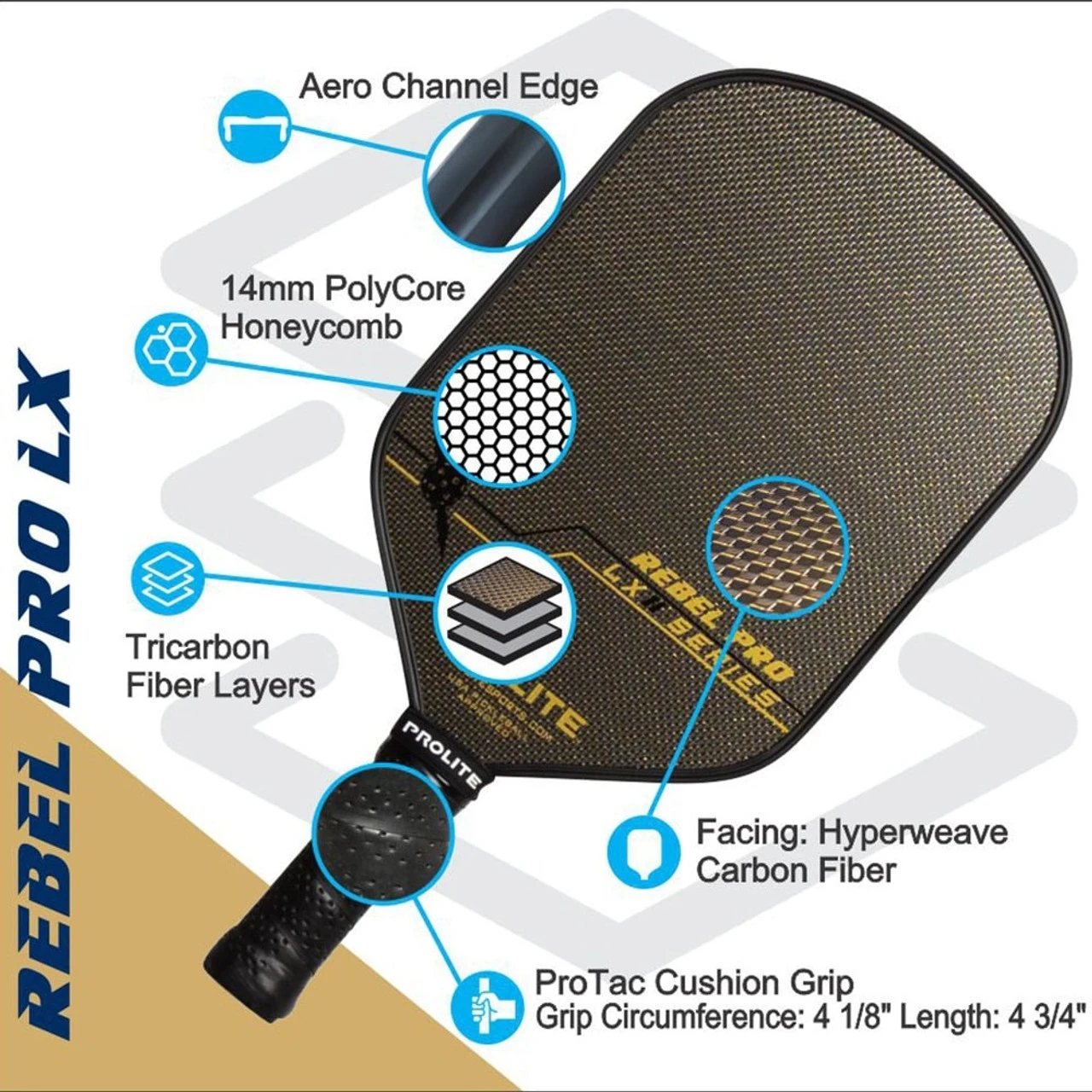 Rebel Pro Hyperweave LX Paddle 7 Rebel Pro Hyperweave LX Paddle - Image 7