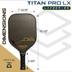Titan Pro Hyperweave LX Paddle -Pickleball Shop PL510 10 75441.1663784815