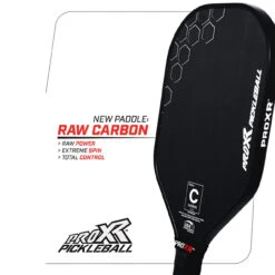 ProXR Raw Carbon 16 Pickleball Paddle -Pickleball Shop PXR122 Carbon16 Infographic 1 1000 94576.1672969023