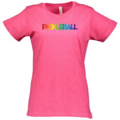 Rainbow Cotton T-Shirt - Women's -Pickleball Shop Rainbow W CTN HP 88375.1666634132