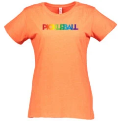 Rainbow Cotton T-Shirt - Women's -Pickleball Shop Rainbow W CTN OR 86040.1677688518