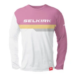 Selkirk Legacy Line Long Sleeve Crew Shirt - Men's -Pickleball Shop SEL1148 LongSleeveCrewMens pink 1 1000 92651.1665502256