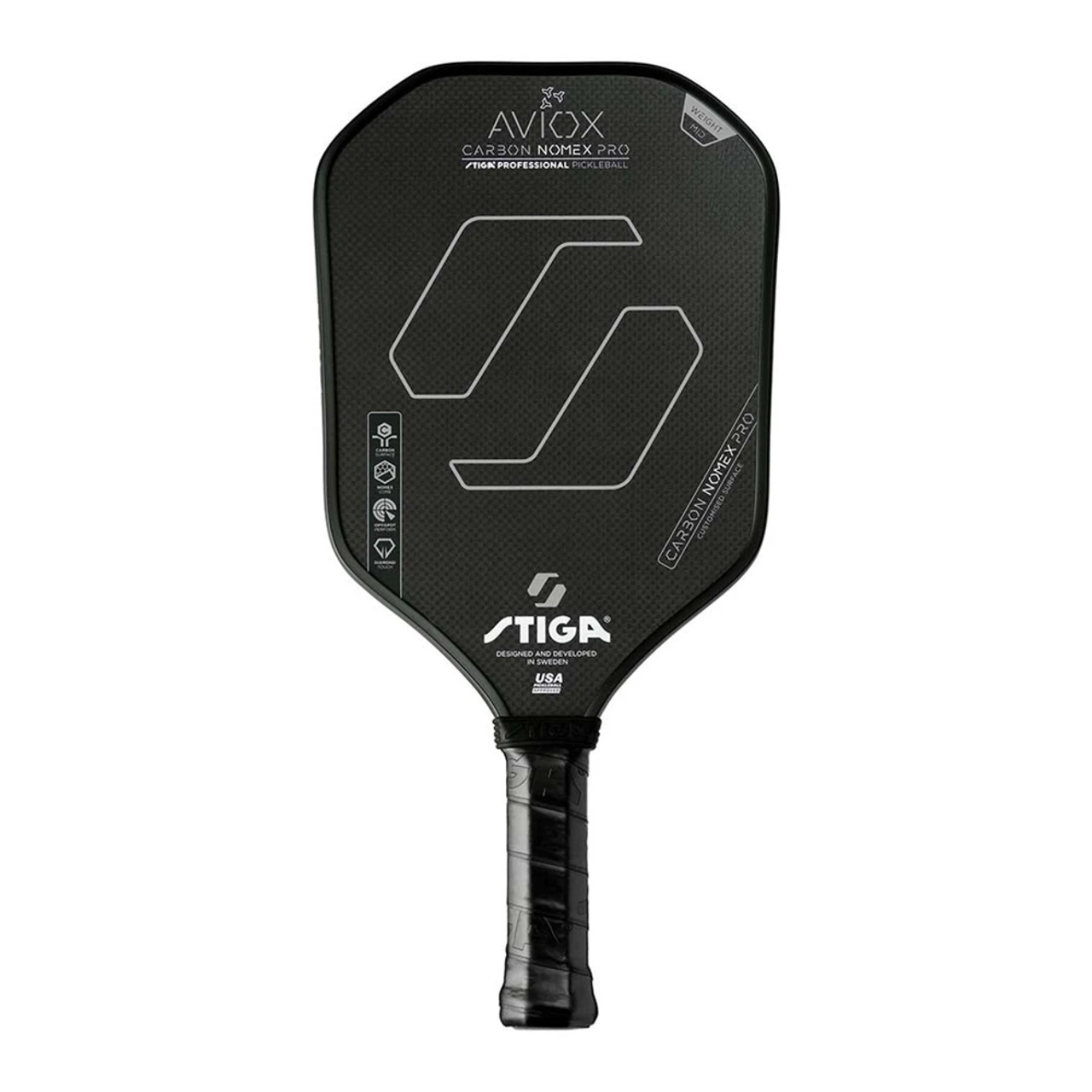 STIGA Aviox Carbon Nomex Pro Paddle 2 STIGA Aviox Carbon Nomex Pro Paddle - Image 2
