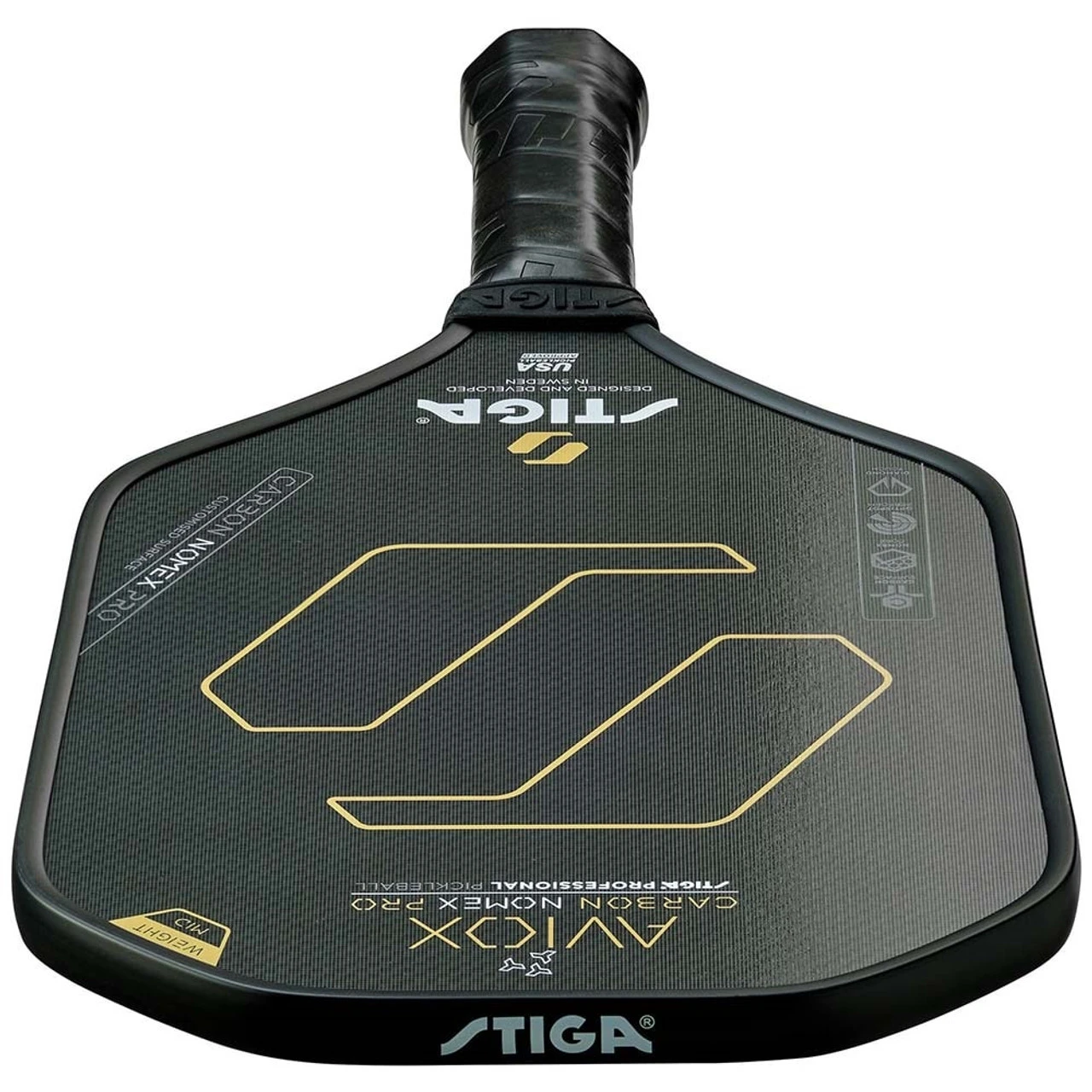 STIGA Aviox Carbon Nomex Pro Paddle 6 STIGA Aviox Carbon Nomex Pro Paddle - Image 6