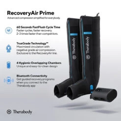 Therabody RecoveryAir Prime Compression System -Pickleball Shop TBI150 6 87800.1677085963