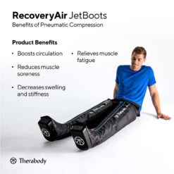 Therabody RecoveryAir JetBoots Compression System -Pickleball Shop TBI155 5 84842.1663784807