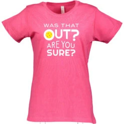 Was That Out Cotton T-Shirt - Women's