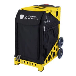 ZUCA Sport Pickleball Cart Bundle -Pickleball Shop ZUCA Sport yellow black front 1000 38464.1666711680